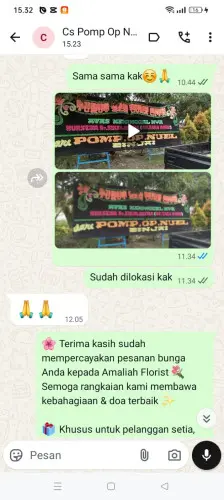 Testimonial Papan Bunga jayasari